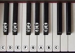 labeling  piano keys   learn faster