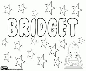 bridget english   girl coloring page printable game