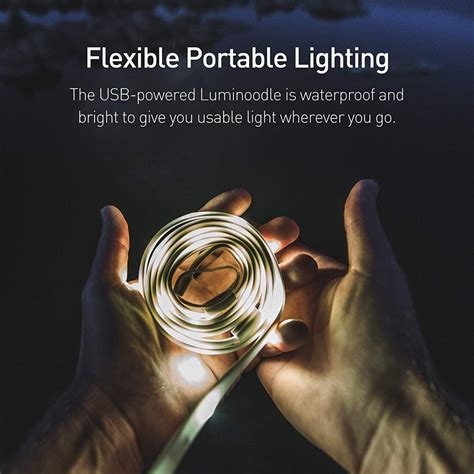 power practical luminoodle portable led light rope shark tank gifts  amazon popsugar smart