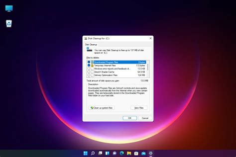 disk cleanup  windows    access    space