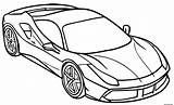 Ferrari Course Gtb Gratuit Jecolorie Imprimé sketch template