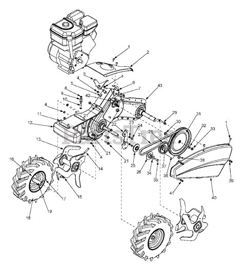 huskee aaa huskee tiller  tractor supply drive parts lookup  diagrams
