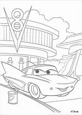 Coloring Cars Flo Disney Kids Movie Mcmissile Pages Printable Ecoloringpage Finn Hit sketch template
