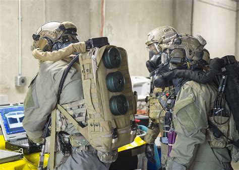 eod techs assigned  eod mobile unit  conducting  chemical response