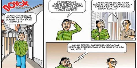 kartun doyok  potret masyarakat bawah jakarta merdekacom