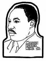 Luther Martin King Jr Coloring Mlk Pages Silhouette Printable Drawing Sheets Getcolorings Easy Getdrawings Clipart Color Print Colorings Pdf sketch template