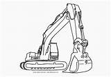 Berat Alat Sketsa Tambang Excavator Hydraulic Penjelasannya Draw sketch template