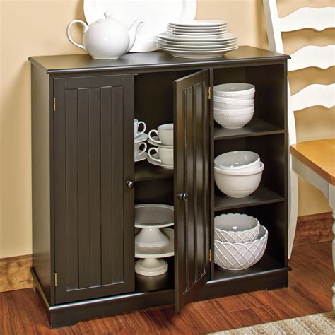 beadboard buffet cabinet sideboard  storage black walmartcom