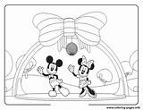 Disco Coloring Minnie Pages Disney Printable Mickey 68kb 594px sketch template