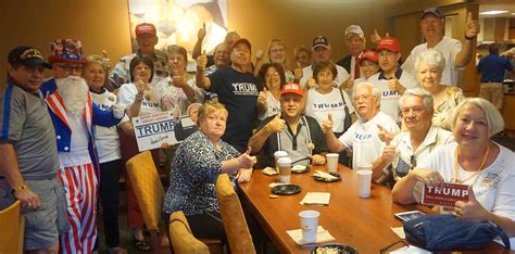 trump supporters savor  donalds big win  florida villages newscom