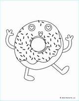 Donut Mombrite sketch template