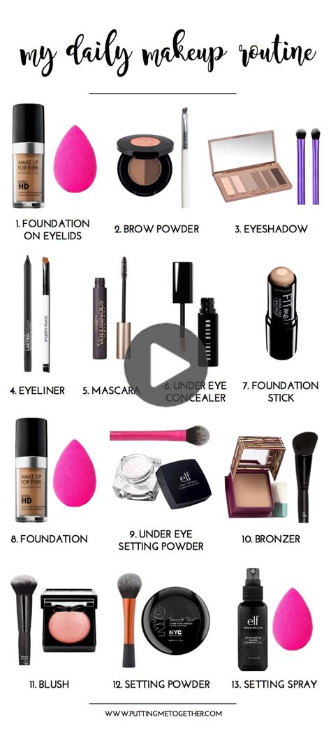 everyday makeup routine   makeup routine daily makeup routine daily makeup