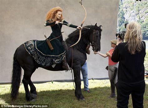 jessica chastain transforms into feisty scottish warrior