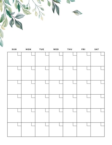 blank monthly calendar printable blank calendar templates world  vrogue