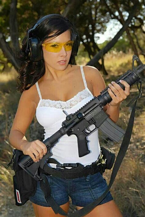 Badassgirlsandguns Military Girl Army Girl