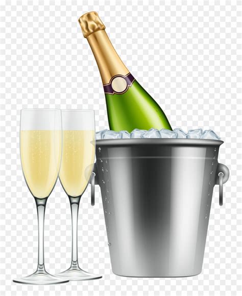 Champagne Bottle And Glasses Clipart 10 Free Cliparts Download Images