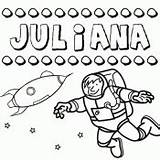 Juliana sketch template