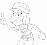 Chaves sketch template
