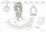 Angelic Lolita sketch template