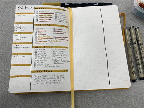 simple layout rbasicbulletjournals