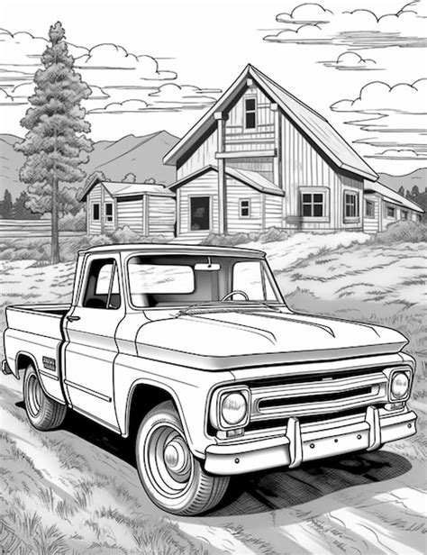 truck  coloring pages