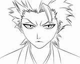 Ichigo Coloring Pages Bleach Getcolorings Color Hollow Anime Manga sketch template