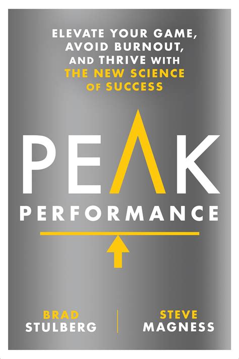 peak performance  brad stulberg penguin books australia
