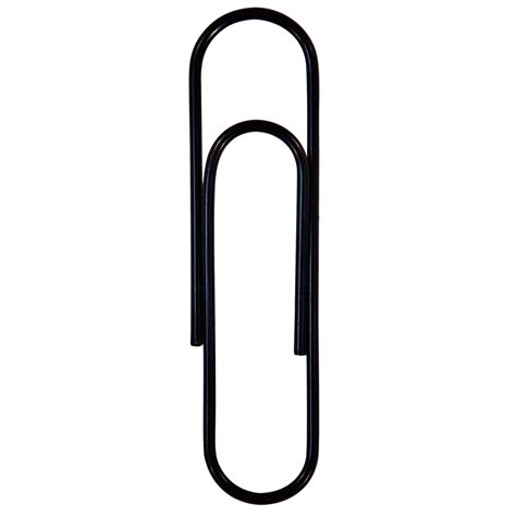 black paper clip clipartlook