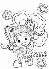 Pages Coloring4free Umizoomi Bot sketch template