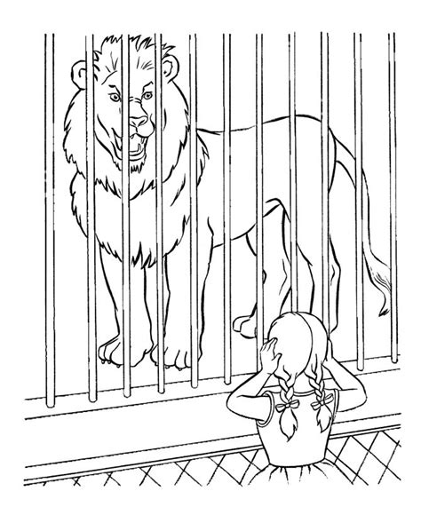 zoo animals  cages coloring pages jaylinaxgiles