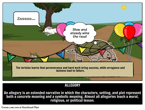 allegory definition meaning examples allegorical literature