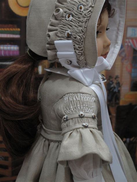 1850 s day dress detail for 18 doll by blinkersoh on etsy with