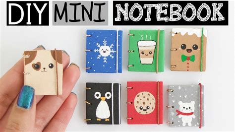 diy mini notebooks part  easy cute designs youtube mini books diy