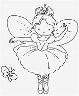 Fairy Coloring Pages Tooth Ballerina Color Fresh Nicepng sketch template