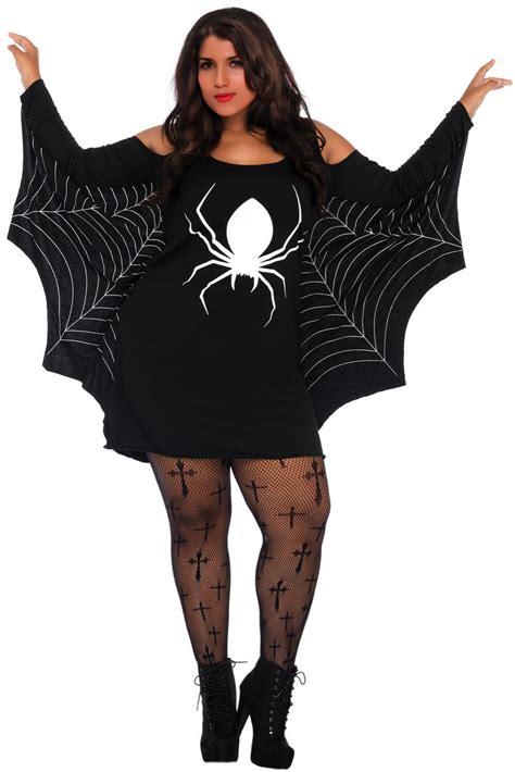 S 3xl Plus Size Spider Costume 3s89052 2 Spiderweb Halloween Fancy