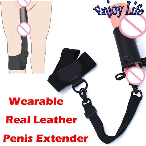 penis enlarger for men leather penis pro extender stretcher