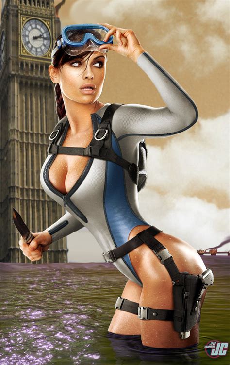 Lara Croft London S Tomb By Geekartbyzentner On Deviantart