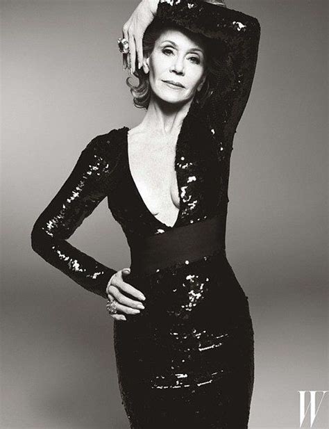 Actress Jane Fonda Sizzles On Magazine Cover Shoot