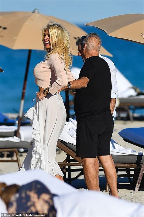 victoria silvstedt 46 highlights her toned figure in a cropped
