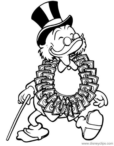 ducktales coloring pages  disney coloring book