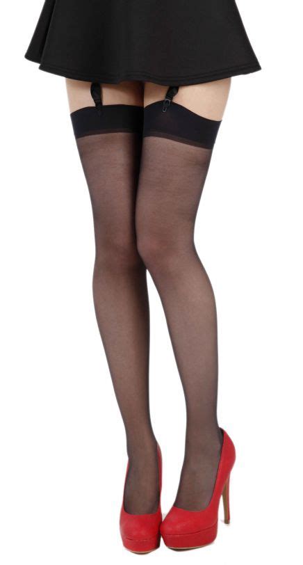 sheer sexy black plus size thigh high stockings 2x 3x donatella s hosiery