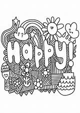 Coloring Pages Quote Teens Book Quotes Adults Happy Printable Adult Positive Color Kids Print Numbers Prints Inspiring sketch template