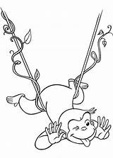 Curious George Coloring Pages Print Popular sketch template