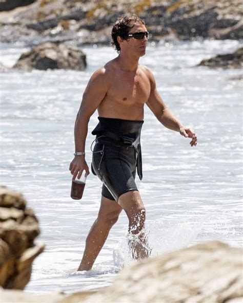 Sexy Matthew Mcconaughey Surfing In Malibu