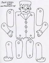 Halloween Crafts Kids Cut Activities Coloring Frankenstein Paper Puppet Diy Pages Arts Projects Puppets Monster Docs Google Craft Printables Preschool sketch template