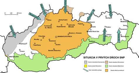 slovenske narodne povstanie  diel juhozapadny smer dennik