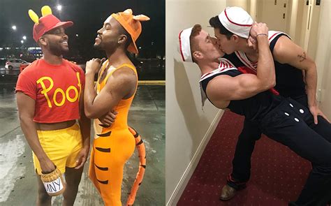 These 13 Adorable Gay Couples Totally Slayed Their Halloween Costumes