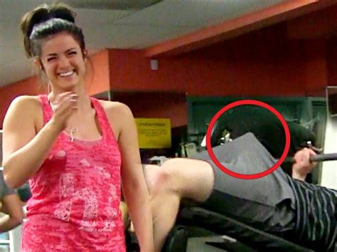 she laughs but this dude almost gets slapped for this crazy gym prank pranksters