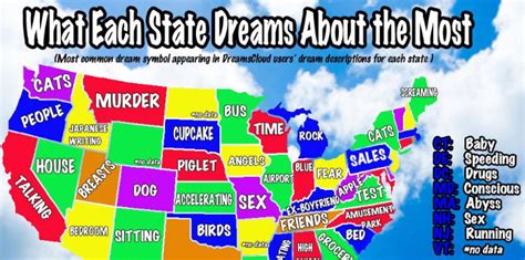 the american dream why most us states dream about exes