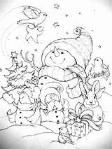 Pages Coloring Adult Serendipity Winter Christmas Save Clicking Pick Drop Computer Menu Down Right Seasonal sketch template
